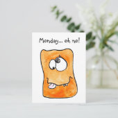 Postale Carte Monster (Debout devant)