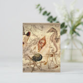 Postale Carte Nautical (Debout devant)