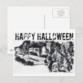 Postale Carte non morte (Devant / Derrière)