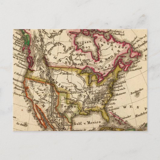 Postale Carte nord-américaine 2 (Devant)
