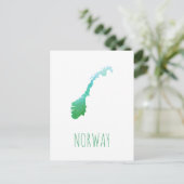 Postale Carte Norvège (Debout devant)