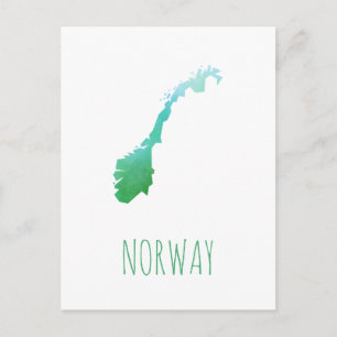 Postale Carte Norvège