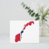POSTALE CARTE NORVÈGE (Debout devant)