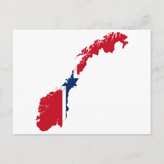 POSTALE CARTE NORVÈGE