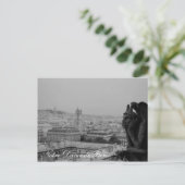 Postale Carte Notre Dame de Paris (Debout devant)