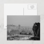 Postale Carte Notre Dame de Paris (Devant / Derrière)