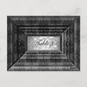 Postale Carte Numéro de tableau de nuance Monteuxe (Dos)