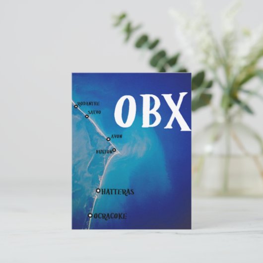 Postale Carte OBX Sud (Debout devant)