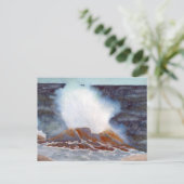 Postale Carte Ocean Wave (Debout devant)