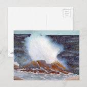 Postale Carte Ocean Wave (Devant / Derrière)