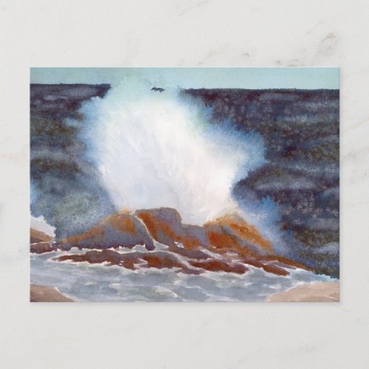 Postale Carte Ocean Wave (Devant)