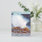 Postale Carte Ocean Wave (Debout devant)