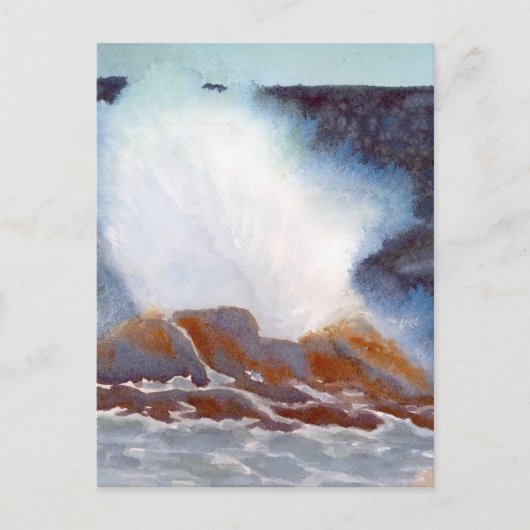 Postale Carte Ocean Wave (Devant)