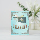 Postale Carte Oklahoma Avec De Beaux Oiseaux (Debout devant)