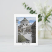 Postale Carte Old City Quito Ecuador (Debout devant)