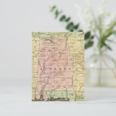 Postale Carte Olney des États du Sud (Debout devant)