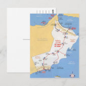 Postale Carte Oman (Devant / Derrière)