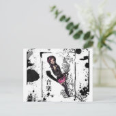 Postale Carte Ongaku (Debout devant)