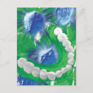 Postale Carte Orthodontiste Dentiste de conception de dent