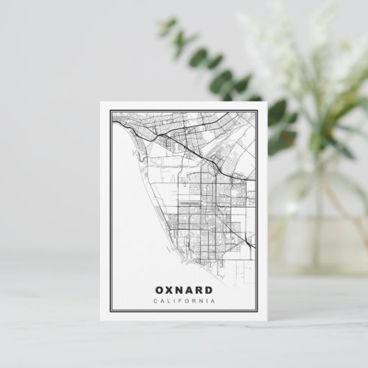Postale Carte Oxnard (Debout devant)