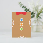 Postale Carte pain d'épices (Debout devant)