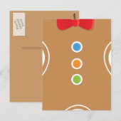 Postale Carte pain d'épices (Devant / Derrière)