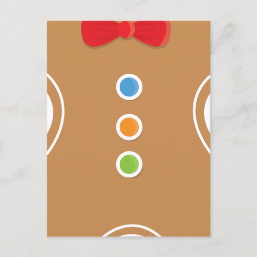 Postale Carte pain d'épices (Devant)