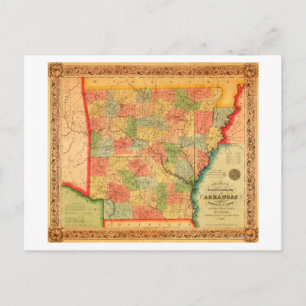 Postale Carte panoramique Arkansas