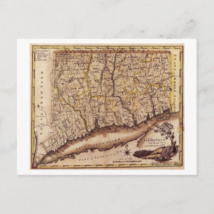 Postale Carte panoramique ConnecticutConnecticut 2