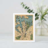 Postale Carte panoramique de Sydney, Australie (Debout devant)