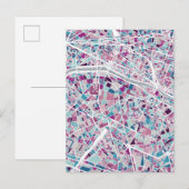 Postale Carte Paris France (Devant / Derrière)