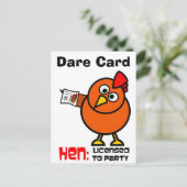 Postale Carte Party Hen Oare (Debout devant)