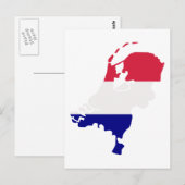 Postale Carte Pays-Bas (Devant / Derrière)