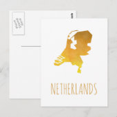 Postale Carte Pays-Bas (Devant / Derrière)