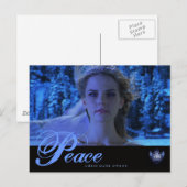 Postale Carte PEACE-Post (Devant / Derrière)