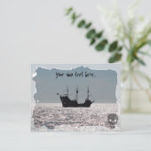 Postale Carte personnalisable (Debout devant)