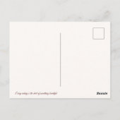 Postale Carte personnalisée - Collègues d'adieu (Dos)