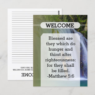 Postale Carte Pew Invité Church