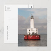 Postale Carte phare (Devant / Derrière)