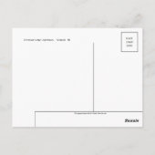 Postale Carte phare (Dos)