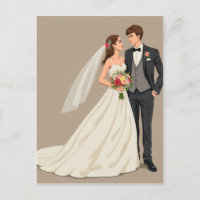 carte photo mariage