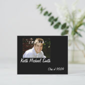 Postale Carte photo noir et blanc Simplistic Grad (Debout devant)