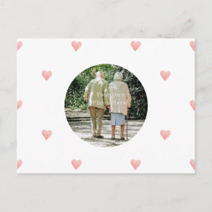 Postale Carte Photo Valentine personnalisée le jour du jou