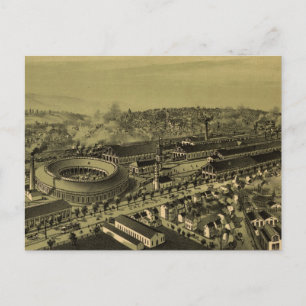 Postale Carte photo vintage de Altoona PA (1895)