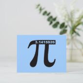 Postale Carte Pi (Debout devant)