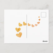 Postale Carte plate BABY SHOWER (Dos)