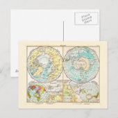 Postale Carte polaire de langue allemande (Devant / Derrière)