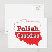 Postale Carte polonaise (Devant / Derrière)