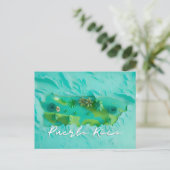 Postale Carte Porto Rico (Debout devant)