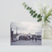 Postale Carte Post-Bande (Debout devant)